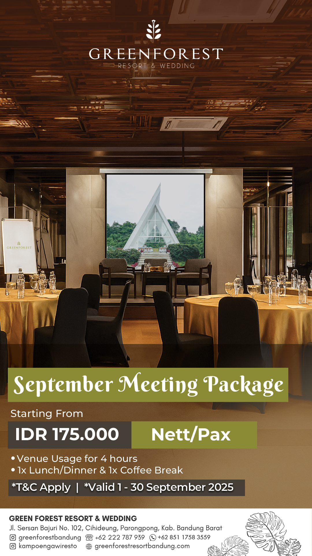 September Meeting Package
