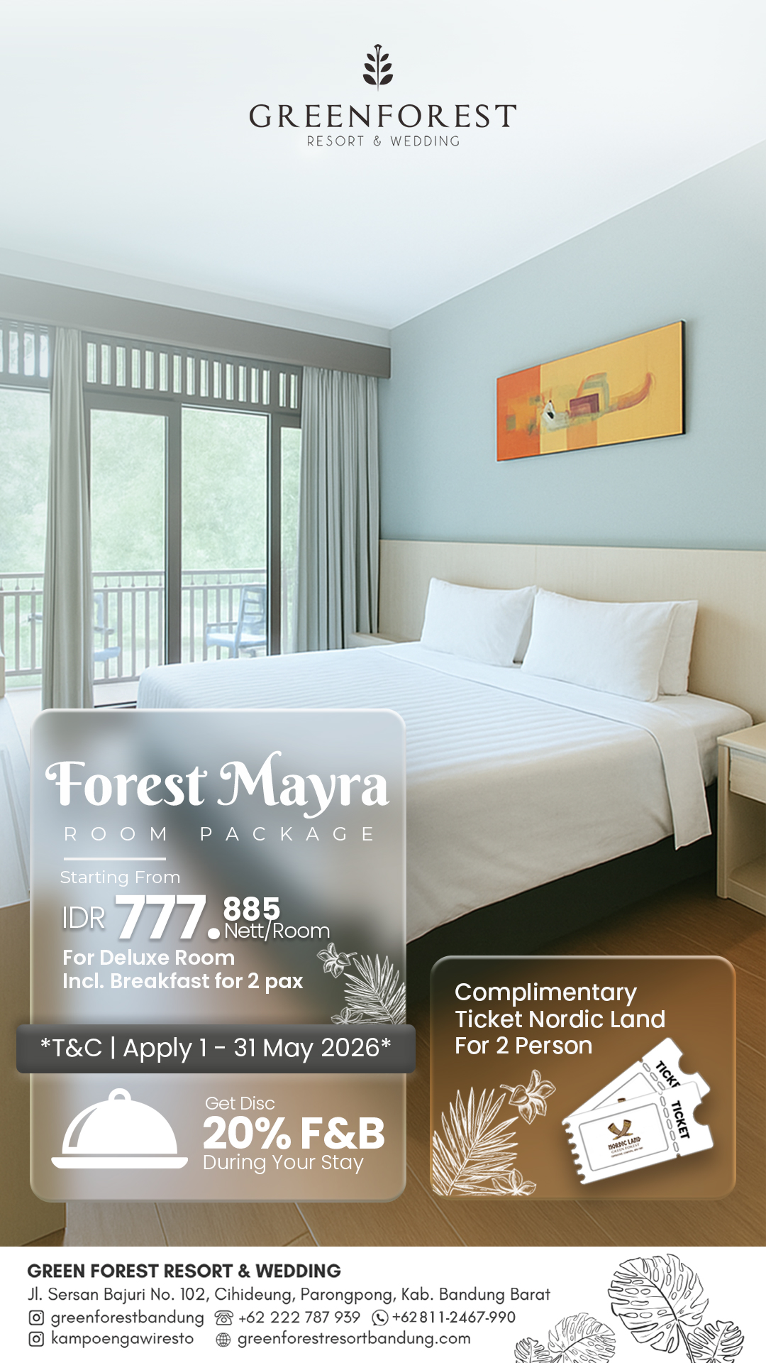 Forest Mayra (Room Package)