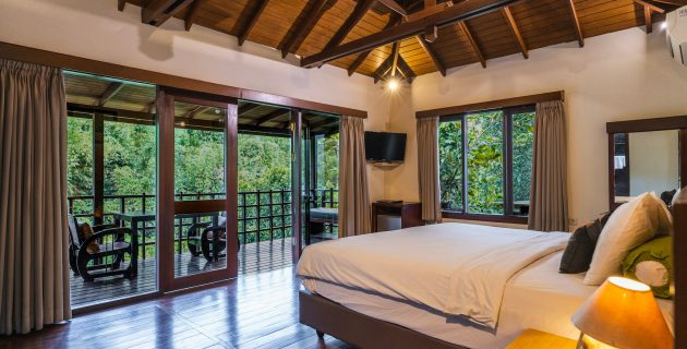 Cottage Room Green Forest5